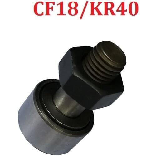 4pcs/lot KR40 KRV40 CF18 Cam Follower Needle Roller Bearing M18X1.5mm Wheel And Pin