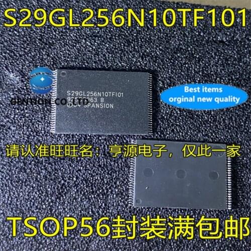 5Pcs S29GL256N10TF101 S29GL256N10TFI01 TSOP56 in stock 100% new and original