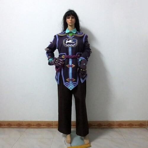 Game OW Mei Zombie suit Halloween Uniform Cosplay Costume Customize Any Size