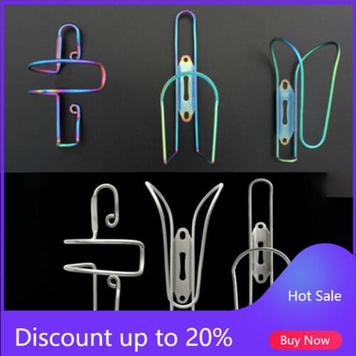 Titanium Alloy Bicycle Bike Water Bottle Cage Rack Holder Bracket