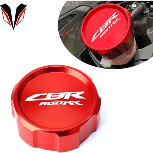 For HONDA CBR600RR CBR 600 RR 2007-2015 2010 Motorcycle CNC Front Brake Fluid Reservoir Cover Master Cylinder Cap
