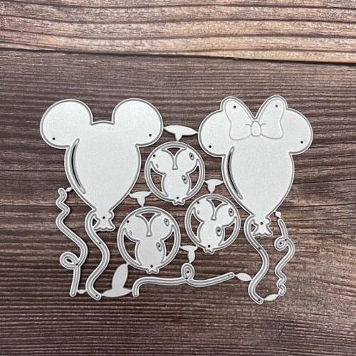 Metal Cutting Dies Many Balloons Stencils for DIY Scrapbooking Album Stamp Paper Card Embossing New Die Cut