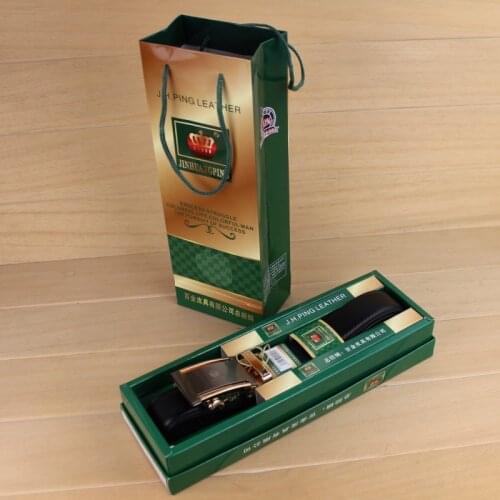 Genuine leather Automatic Buckle Belt for Gift for men