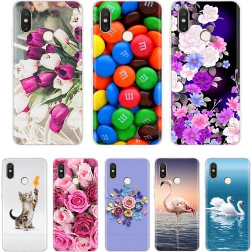 Silicone Case For Xiaomi Mi 8 Case Soft TPU Full Protection Cover Ultra Slim Cases For Xiaomi Mi8 Mi 8 SE Mi8 Lite Phone Case