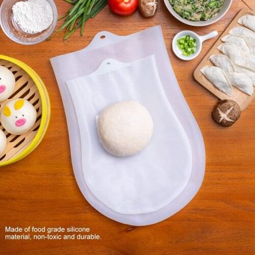Silicone Kneading Dough Bag Soft Flour Mixer Bags Versatile Dough Mixer Cooking Pastry Tools Kitchen Gadget Accessories