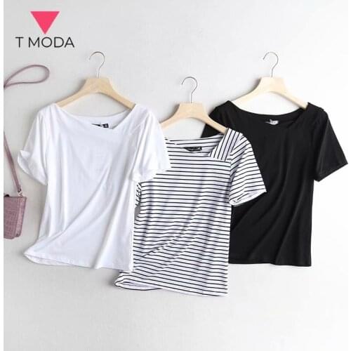 T MODA Women's Basic T-Shirts