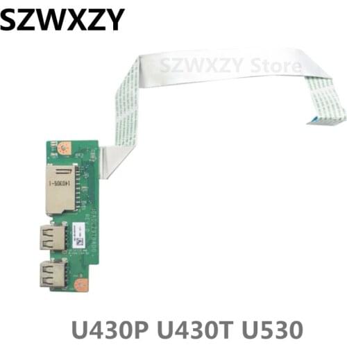 SZWXZY Original For Lenovo U430P U430T U530 DA0LZ9TB8D0 USB card reader board 100% Tested Fast Ship