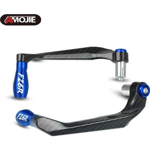 For Yamaha FAZER 600 FZ6R FZ6 FAZER 2004-2010 Motorcycle Handlebar Grips Guard Brake Clutch Levers handguards 22mm Protector