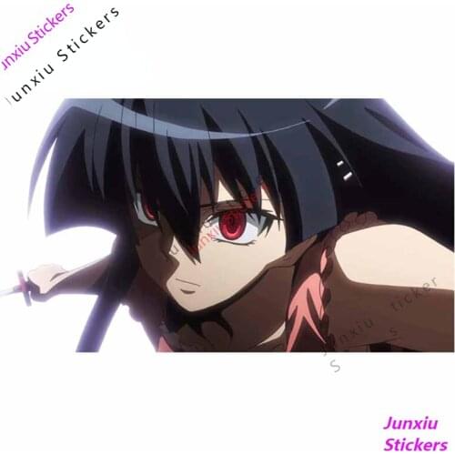 Akame Ga KILL Akame DIY Cartoon Anime Graffiti Car Stickers Laptop Vinyl Car Wrap Scratch-proof Exterior Windshield VAN Decal