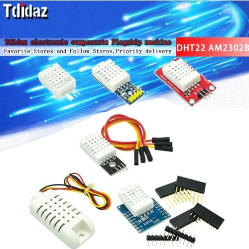 DHT22 AM2302B Digital Temperature and Humidity Sensor DHT D1 mini AAM2302B Temperature and Humidity Sensor For Arduino
