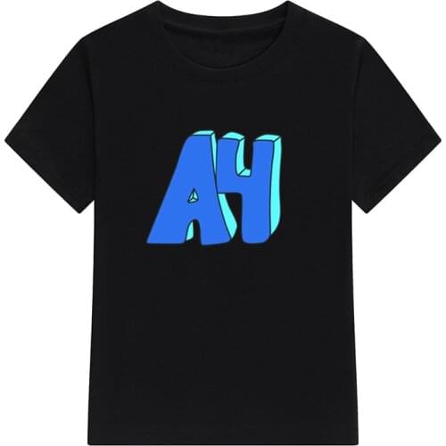 Childrens Merch A4 T Shirts Spring Summer Family Clothing Boys Fan Graffity Print Fashion T-shirt Girls Casual Tee Tops