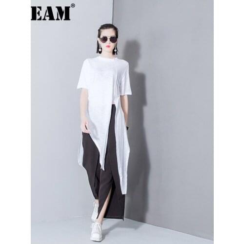 Женские однотонные футболки EAM China At AliExpress