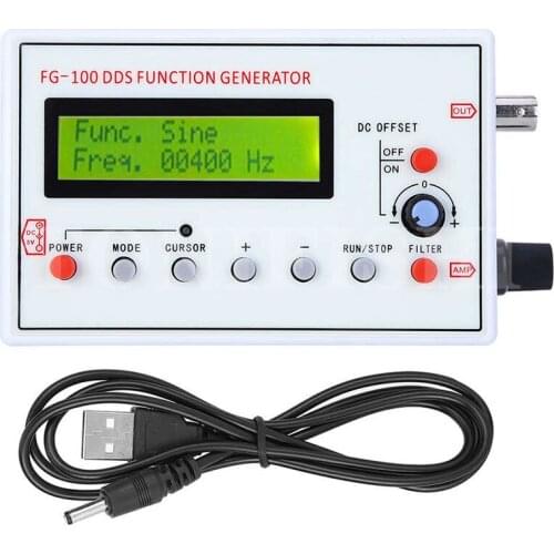DDS signal generator FG-100 DDS function generator FG-100 1HZ-500KHZ