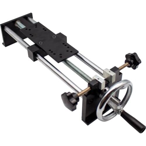 Hand-Cranked Horizontal Force Gauge Test Stand Push-Pull Force Meter HLA Spiral Rack 500N/50KG Y