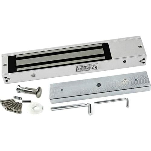 KINGJOIN Access Control Electric Magnetic Door Lock 180KG 350lbs 12V Electric Lock Holding Force High Quality