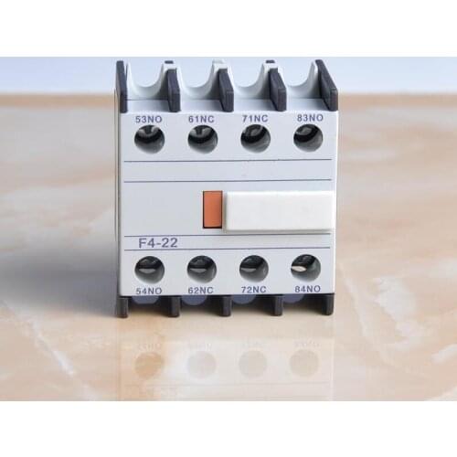 Ac contactor CJX2 LC1 auxiliary contact Block F4-22 F4-13 F4-31 F4-40 F4-04 4 Poles