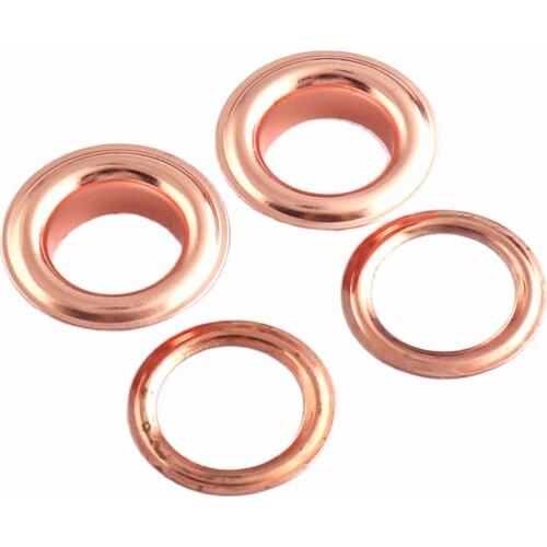 Round Eyelets and Grommets Washer Metal Rivets Repair for DIY Leather Crafts Clothing Scrap Booking Craft Projects 30 Sets