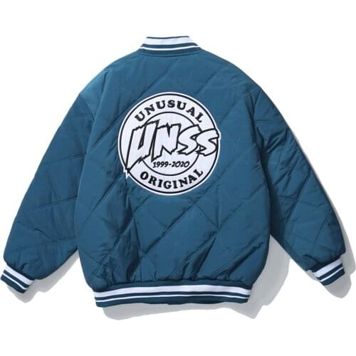 Bomber Jacket Men Women Coat Baseball Coats Streetwear Thick Winter Harajuku Cardigan Jacket Hip Hop Loose Unisex Korean