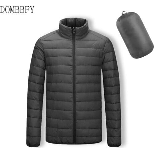 New Fashion Casual Ultralight Mens Duck Down Jackets Autumn Winter Coat Men Lightweight Duck Down Jacket Men Parka Overcoats