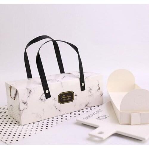 25*9.3*8.9cmMarble Paper Box Chocolate Party Cookies Gift Cake Box Biscuit Cookies Box Baking packaging Boxes ,100piece\lot