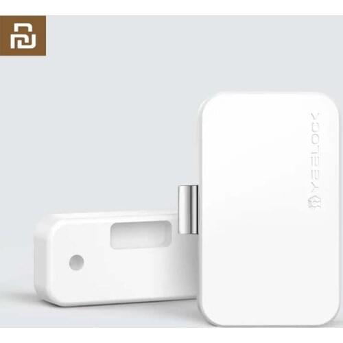 Original Youpin YEELOCK Smart Drawer Cabinet Lock Keyless Bluetooth-compatible APP Unlock Anti-Theft Safe Private File Security