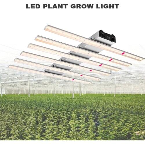 LED Grow Light Bar 600 Watt SAMSUNG 301B Lamp Beads Supply Full Spectrum Indoor Plant Dimmable Whole Growing Greenhouse Grow