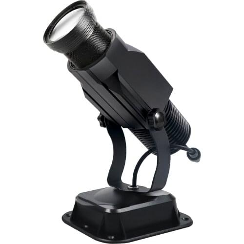 15W LED Logo Gobo Projector with Manual Zoom Light to Project Image Indoor for Company Store Wedding Event Advertising Restauran