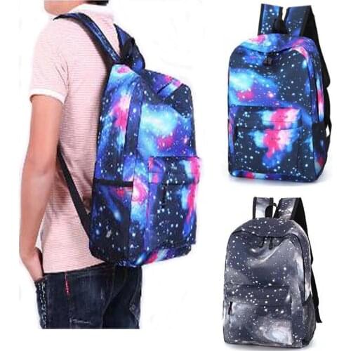Galaxry Backpack Unisex Large Capacity Backpack Bag Men Women Casual Travel Shoulder Rucksack Daypack Bag Print Fashion Backpack