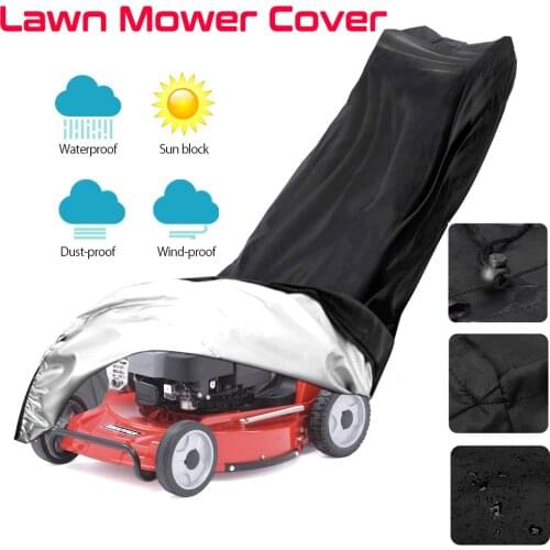 Waterproof Dust Tractor Lawn Mower Cover Rain Proof Outdoor Garden Sunscreen for lawn mowers covering UV Protection