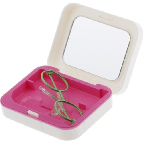 1/3 BJD Fashion Hippy Style Round Frame Glasses Eyewear for Dollfie DZ SD17 Dolls Green Frame without Lens