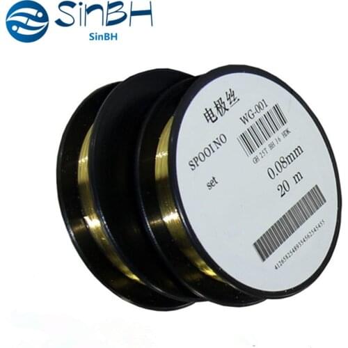 1PCS X 20M 0.08mm Golden Corona Wire Charge Tungsten Wire for Canon for Ricoh for Konica Minolta for Toshiba Copier & Printers