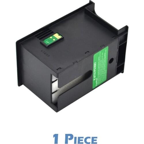 1pc Compatible Waste Ink Container Maintenance Ink Box For Epson T6711 WorkForce WF 3010 3520 3640 4730 7110 7210 7510 7520