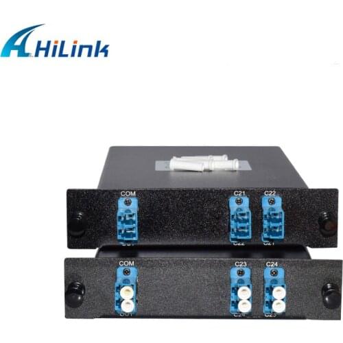 Use in pairs! WDM equipment DWDM MUX/DEMUX 4CH Dual fiber LGX type