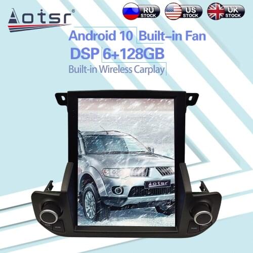 6+128GB For Land Rover Discovery 4 Android 10 Tesla Car Radio Wireless Carplay GPS Navigation DSP Car Multimedia Player
