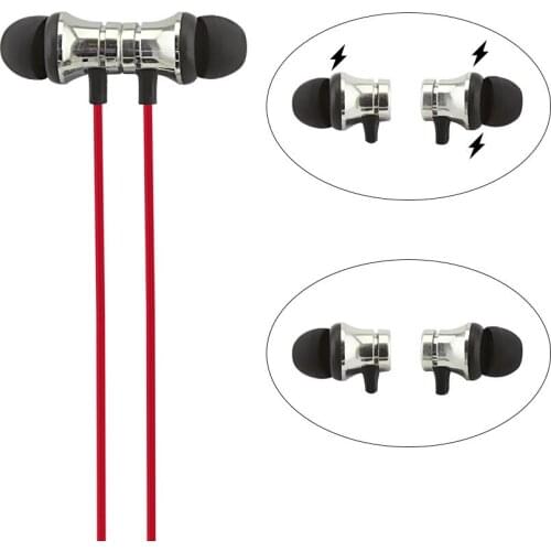 Wireless Bluetooth 4.2 Earphone Sport Magnetic Neckband Headphone With Microphone Stereo Music Earbud For Xiaomi IOS Smartphone