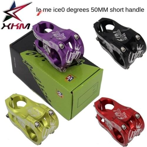 Felice stem 0 degree 31.8*50MM mountain bike short ultralight handlebar riser cross country XC AM warranty