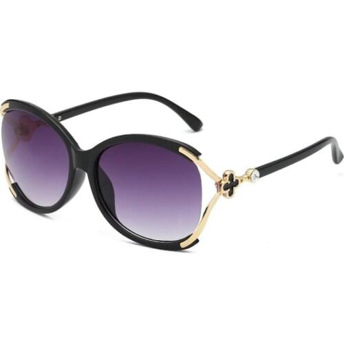 Good reputation glasses sunglasses wood polarized sunglasses New Ladies Oval Sunglasses for Women AS078