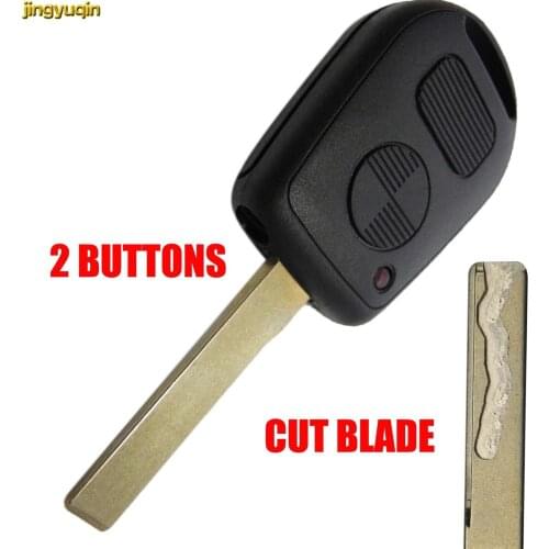 Jingyuqin 2 Button Remote Key Blade For BMW Z3 M5 E36 E38 E39 540i 740i 750i Keyless Entry Cutting Blade HU92