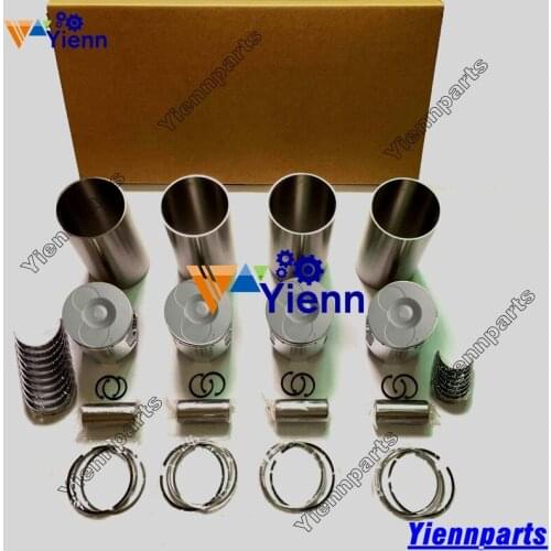 For Isuzu 4JB1 4JB1T Ovrehaul Rebuild Kit 2.8L Engine Bobcat 1213 843 853 Loaders Diesel Engine Repair Parts