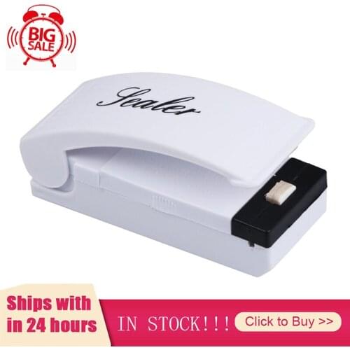 Kitchen Accessories Tools Mini Portable Food Clip Heat Sealing Machine Sealer Home Snack Bag Sealer Kitchen Utensils Gadget Item