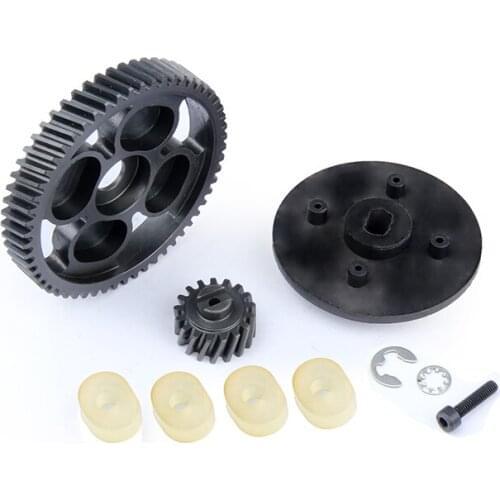 Metal spur helical gear 17T 57T set for 1/5 scale Rovan HPI KM Baja 5B 5T 5SC