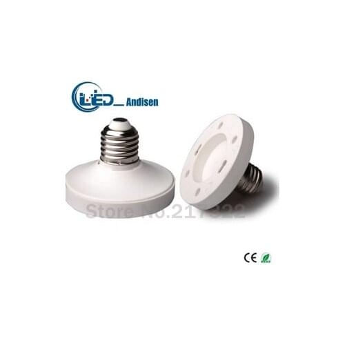 E27 TO GX53 adapter Conversion socket High quality material fireproof material GX53 socket adapter Lamp holder