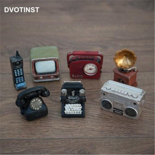 Dvotinst Newborn Photography Props Retro TV Radio Mini Creative Prop Fotografia Studio Photoshoots Photo Props Accessories