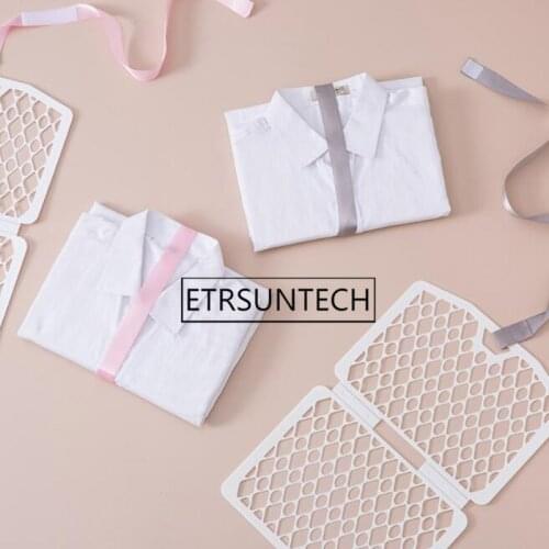 100pcs Lazy Folding Clothes Organizer Shirt Organizer T Shirt Folder Board Clothing Dividers Stackable Folding Board