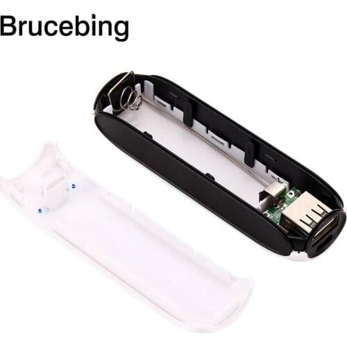 Ultra-Slim Cute Panda Smooth fell USB Power Bank Case Kit 18650 Battery Charger DIY Box#1