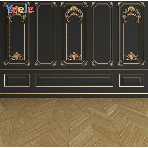 Vintage Room Interior Black Relief Wall Baby Portrait Backdrop Vinyl Photography Backdrops Background For Photo Studio Shoot