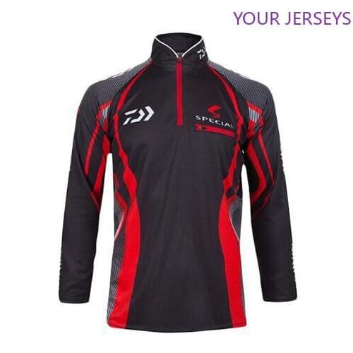 New Daiwa Men Brand Fishing Vest Bamboo Breathable Quick Dry Shirts Summer Long Sleeve Anti-UV Clothes