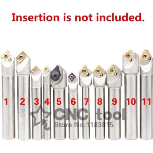 1pcs 45 degrees/60 degrees/90 degrees/120 degrees chamfer end milling cutter arbor,CNC chamfering tool holder,chamfering cutter