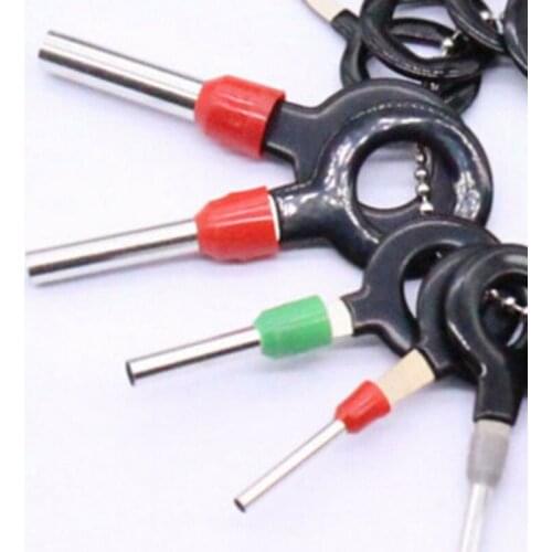 21pcs/set Car Wiring Terminal Removal Repair Tool Connector Pin Extractor Puller Auto Repair Accessories