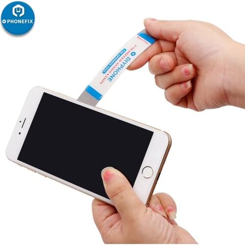 PHONEFIX 3pcs/set Stainless Steel Blade Soft Metal Thin Pry Spudger For iPhone iPad Mobile Phone Screen Opening Repair Tools